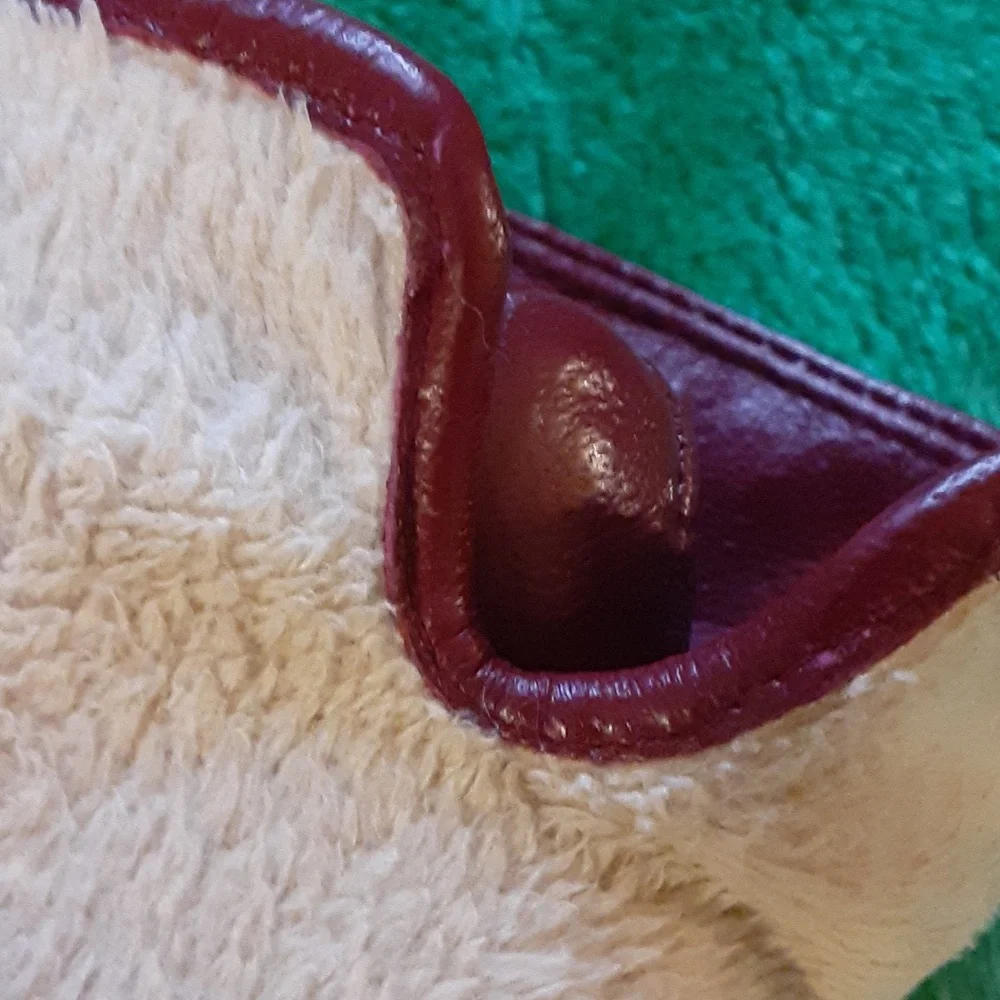 Burgundy Leather Gloves